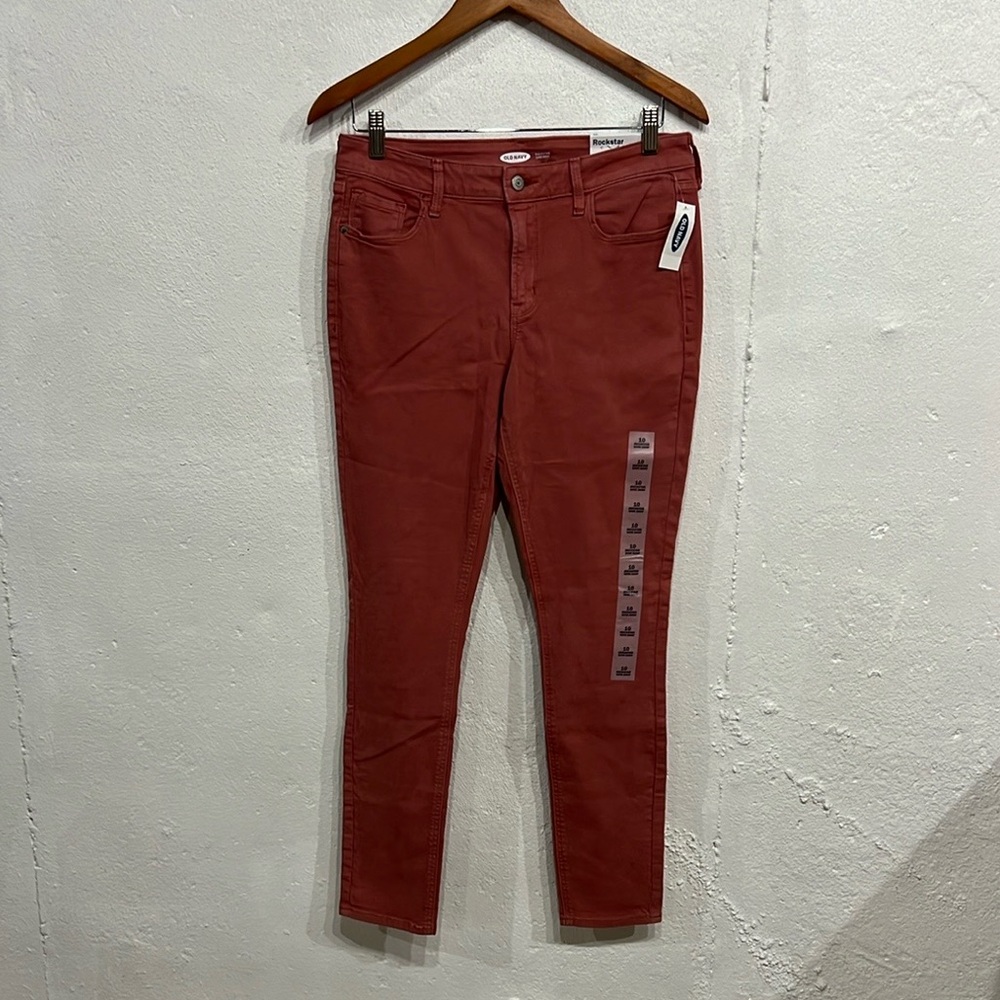 Old Navy Mid-Rise Rockstar Skinny Jeans